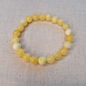 Bratara calcit galben