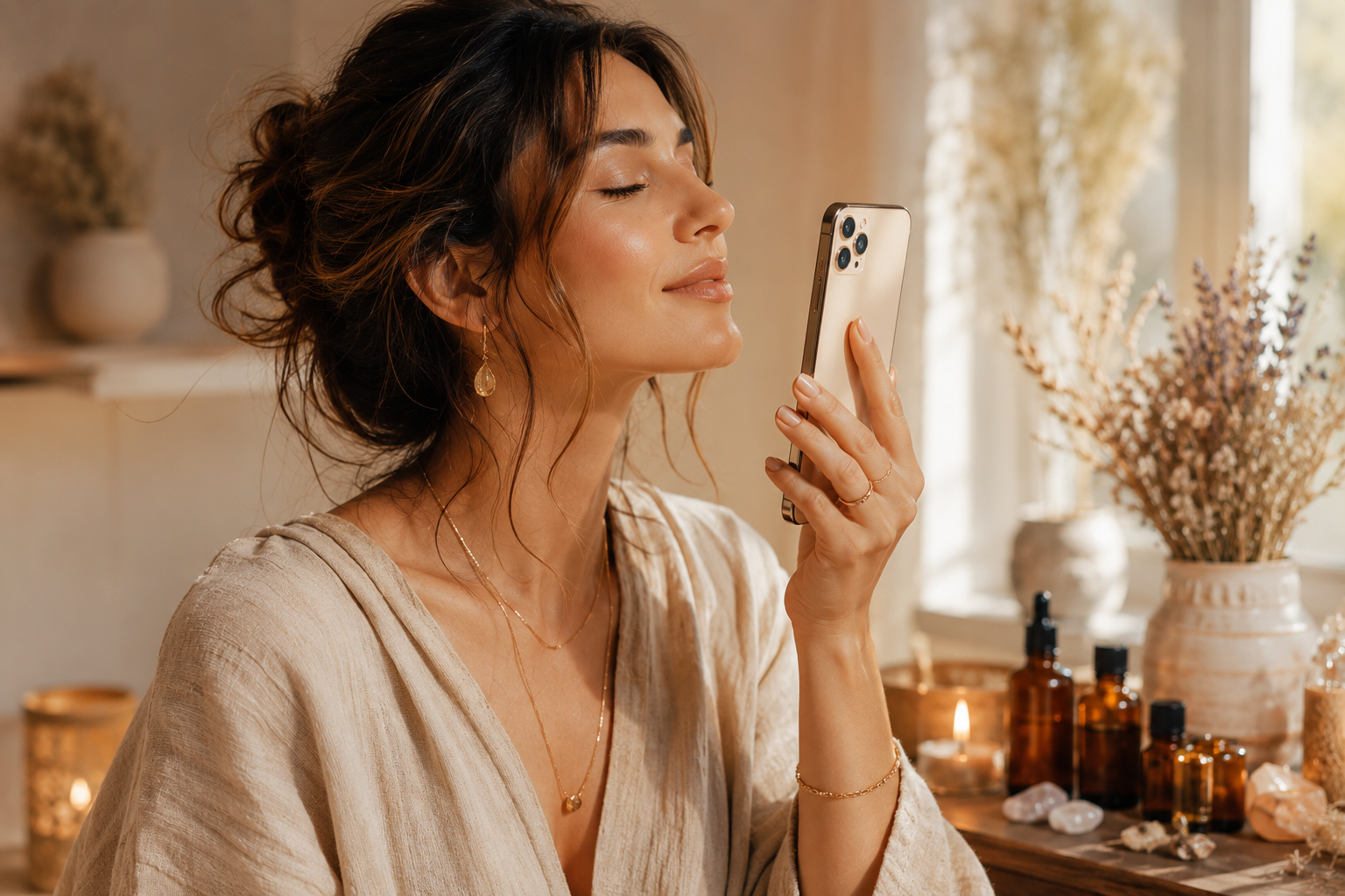 Scanare biometrica faciala parfum personalizat