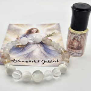Set Arhanghelul Gabriel – Bratara si Roll-On Ritual pentru Claritate si Intuitie