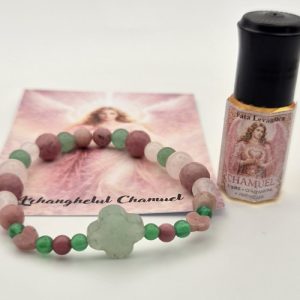 Set Arhanghelul Chamuel Roll-On Ritual + Brățară Arhanghelul Chamuel