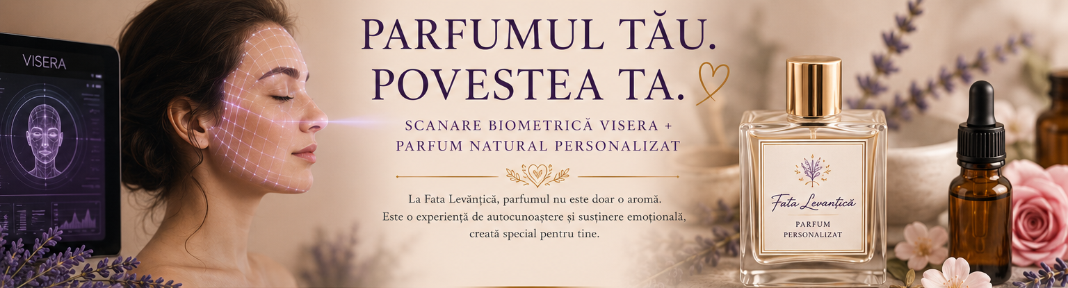 Atelier de parfum – parfumul tău natural, creat împreună 2 Atelier de parfum natural cu scanare biometrică – Parfumul tău. Povestea ta.