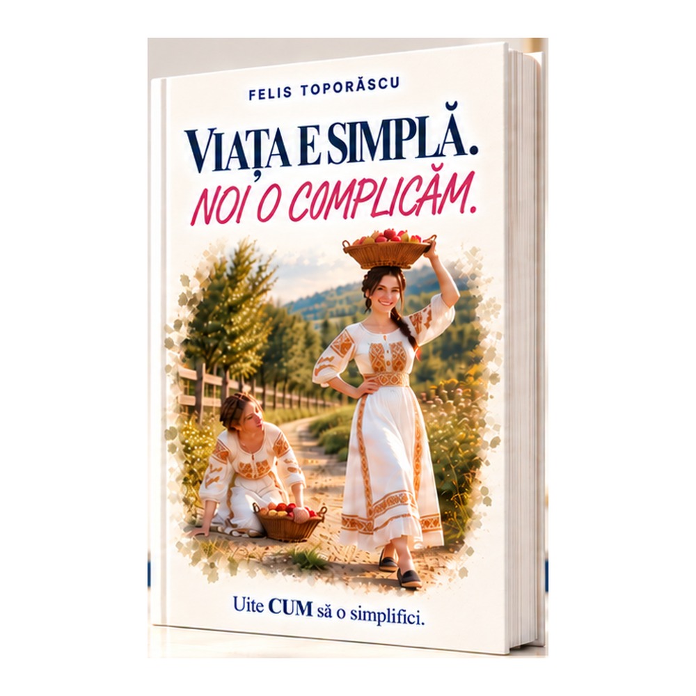 Viața e simplă. Noi o complicăm. – Felis Toporăscu 3 Viața e simplă. Noi o complicăm. – carte Felis Toporăscu